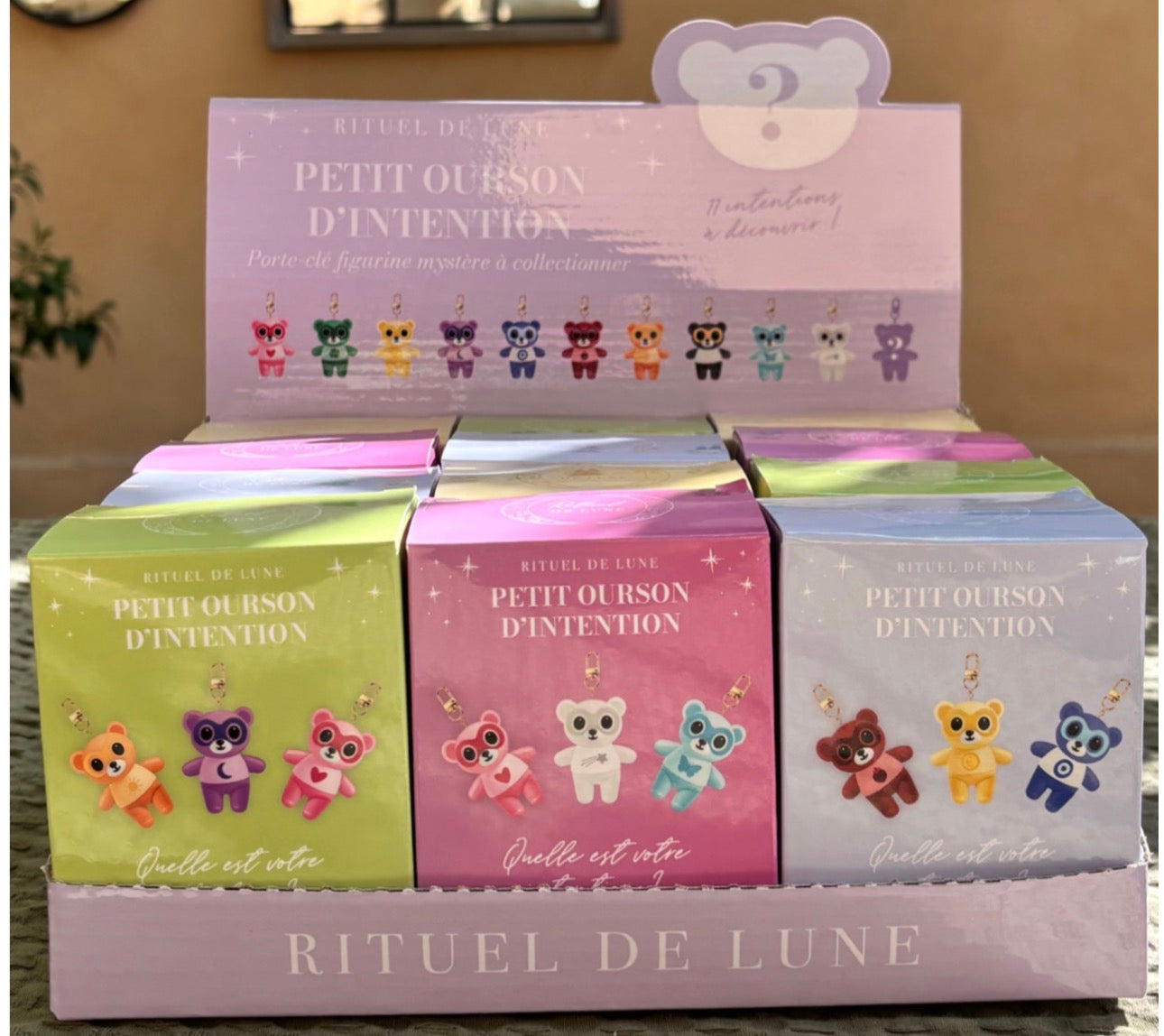 RITUEL DE LUNE - PETITS OURSONS D'INTENTIONS - BOX MYSTERE - PRECOMMANDE