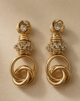 GAS BIJOUX - BOUCLES D'OREILLES LIKA GRAND MODELE DORÉES