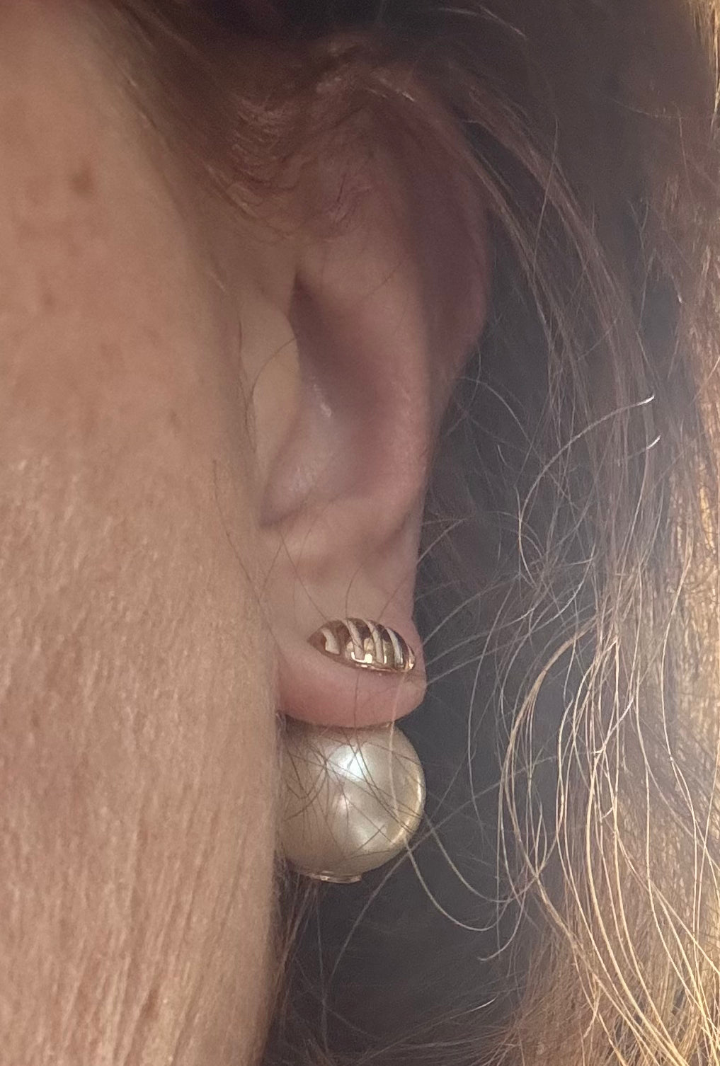 GAS BIJOUX - Puce DELCALCIA dorées à l'or fin
