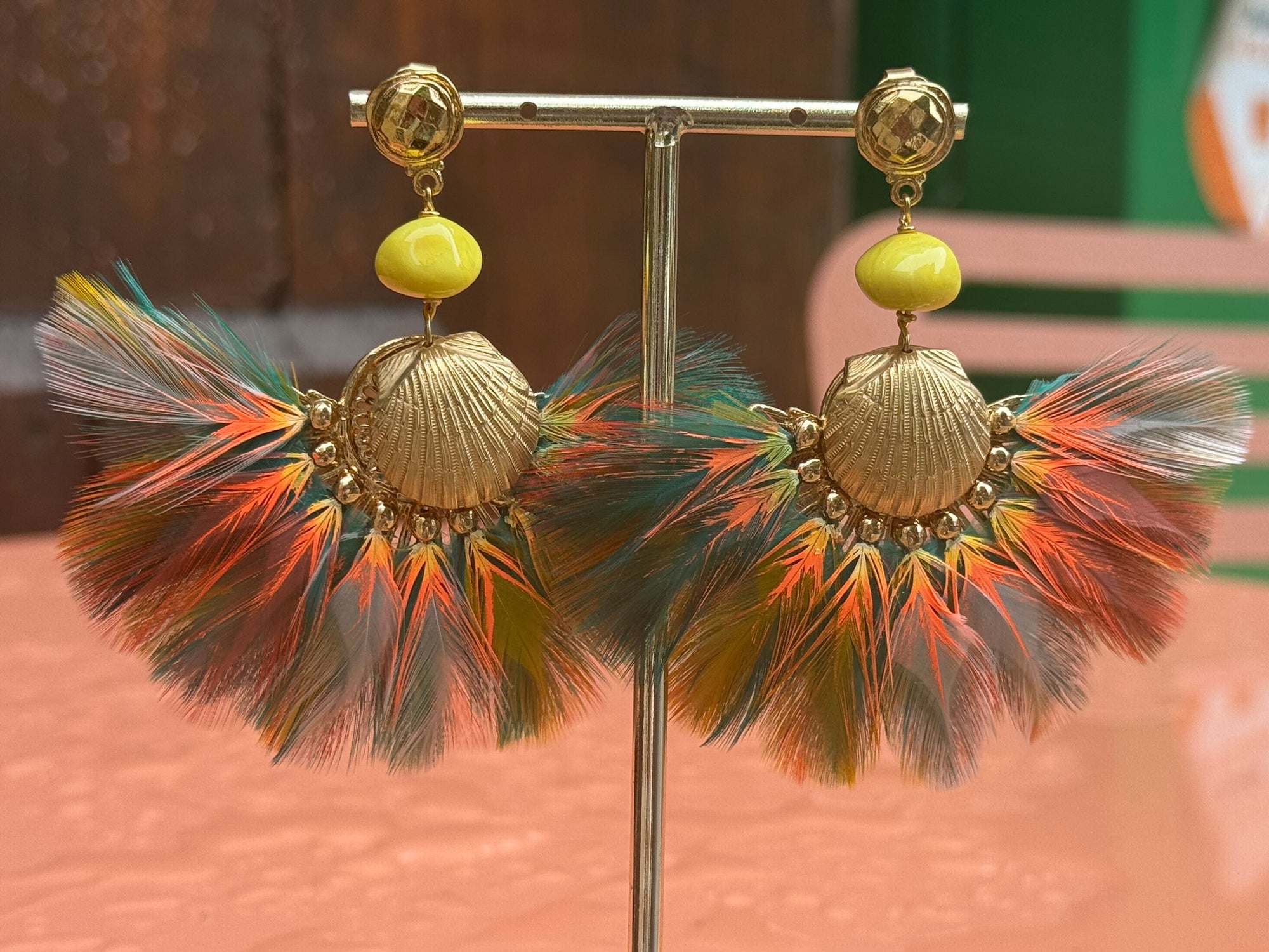 GAS BIJOUX - Boucles d'oreilles GAIA dorées à l'or fin - Coup de ❤️ de TOPAZE
