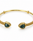 GAS BIJOUX - BRACELET DUALITY AMORE DORÉ - VESSONITE