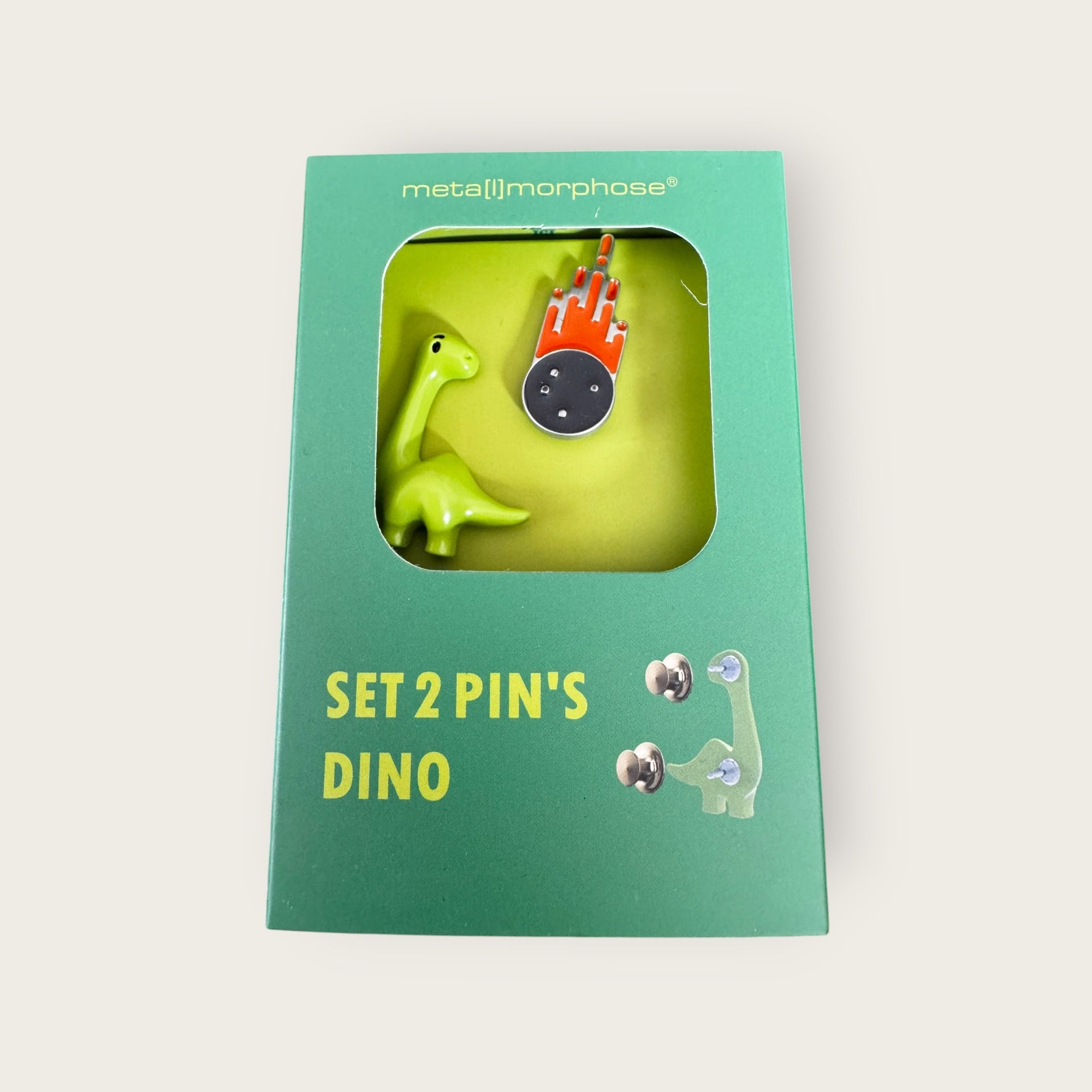 METALMORPHOSE - PIN’S SET DINO