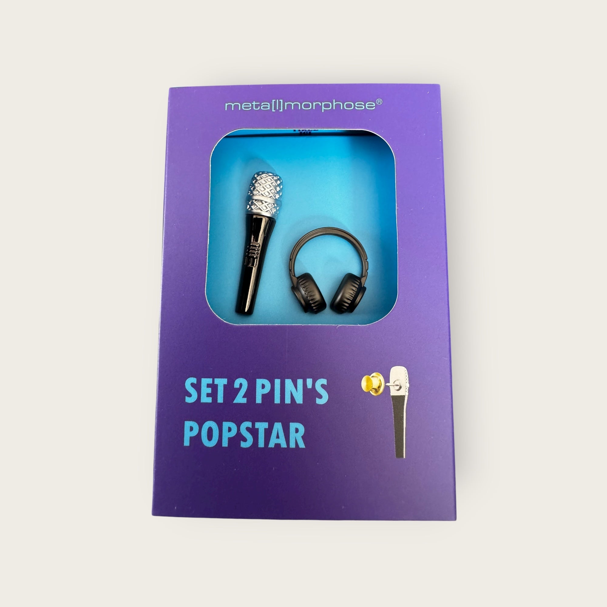 METALMORPHOSE - PIN’S SET POPSTAR