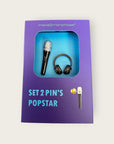 METALMORPHOSE - PIN’S SET POPSTAR