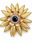 GAS BIJOUX - BROCHE RADIANCE GRAND MODÈLE - RARE