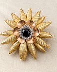 GAS BIJOUX - BROCHE RADIANCE GRAND MODÈLE - RARE