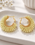 GAS BIJOUX - BOUCLES D'OREILLES CREOLES IZZIA PETIT MODELE DORÉES