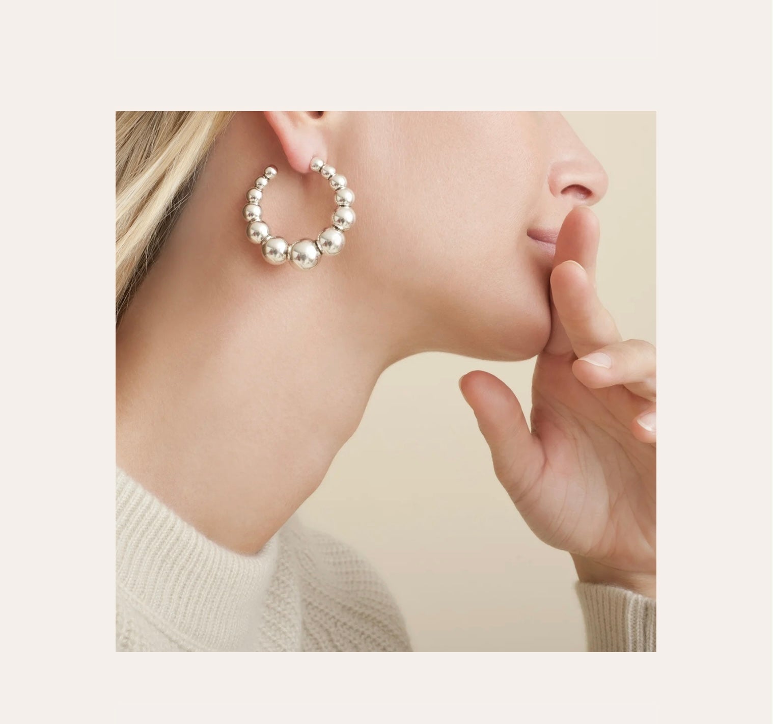 GAS BIJOUX - Boucles d’oreilles créoles Andy petit modèle argentées