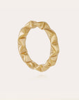 GAS BIJOUX - Bracelet Moki grand modèle métal doré à l’or fin