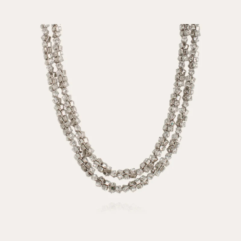 GAS BIJOUX - Collier Trévise finition rhodium