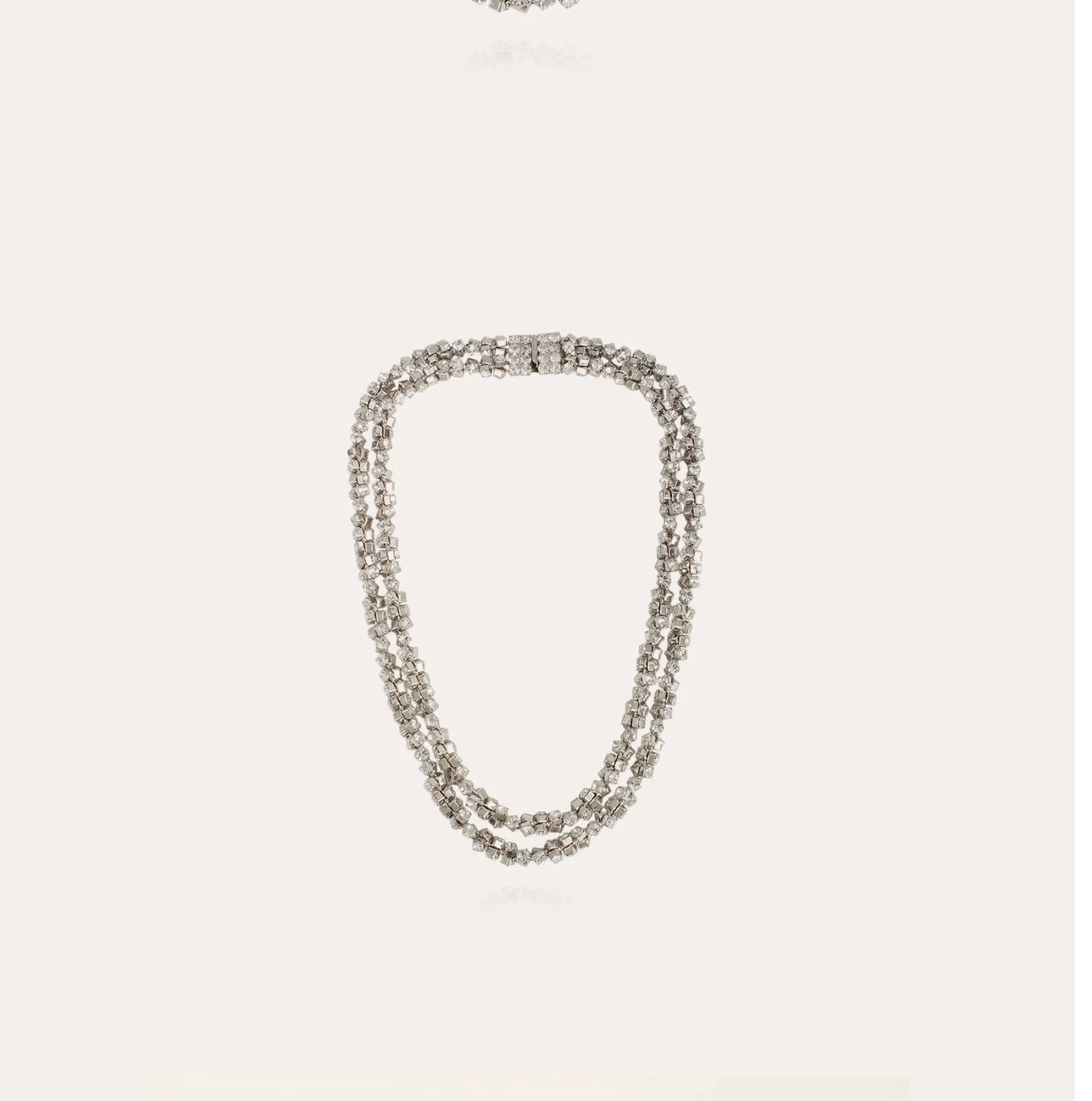 GAS BIJOUX - Collier Trévise finition rhodium