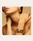 GAS BIJOUX - Bracelet COMPRESSION doré à l’or fin