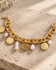 BIJOUX JORGINA - BRACELET MAILLES AVEC CHARMS