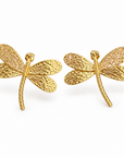 BIJOUX JORGINA - BOUCLES D'OREILLES TIGES DROITES DORÉES AVEC PAILLETTES - 3 VERSIONS