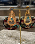 GAS BIJOUX - Boucles d'oreilles FORTALEZA dorées à l'or fin
