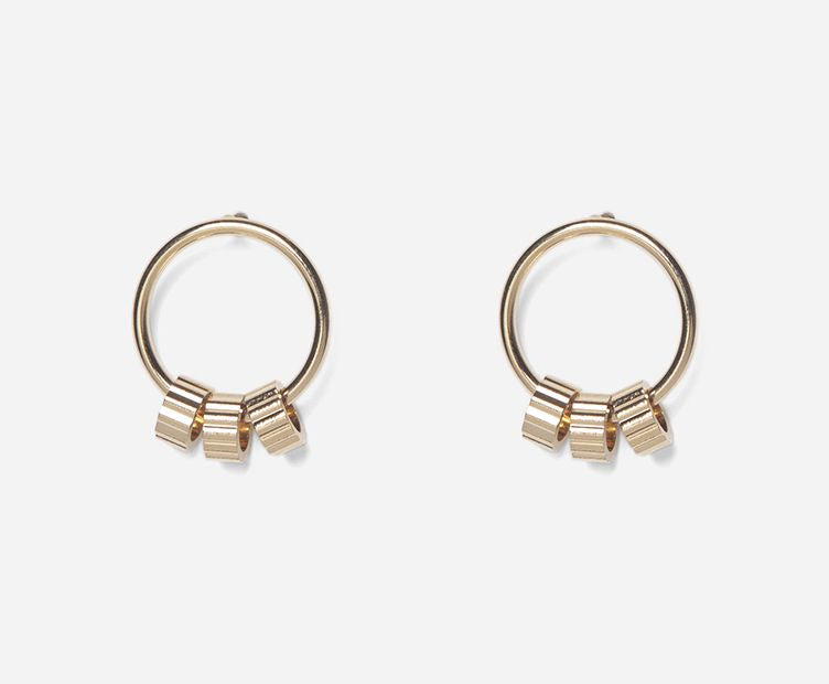 CHIC ALORS - Boucles d’oreilles 5 petits tubes