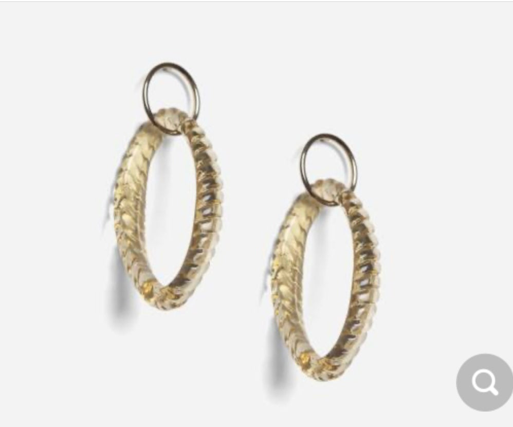 CHIC ALORS - Boucles d’oreilles Ogive jaune