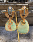 GAS BIJOUX - Boucles d'oreilles SILIA clips grand modèle dorées à l'or fin