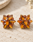 JORGINA - BOUCLES D'OREILLES DORÉES - CRIXTAUX BROWN
