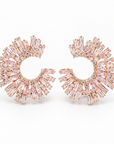JORGINA - BOUCLES D'OREILLES CRISTAUX BLANCS