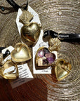 RITUEL DE LUNE - Talisman mini boîte cœur ex voto