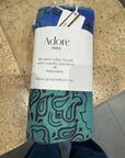 ADORE - FOULARD ELIA - Couleur tie and dye tons de bleu-vert