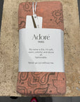 ADORE - FOULARD ELIA couleur abricot