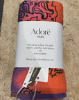 ADORE - FOULARD ELIA - couleur tie and dye orange-mauve