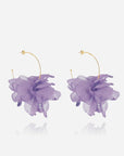 ZAG - BOUCLES D'OREILLES CAYETANA - MAUVE