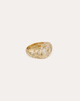GAS BIJOUX - BAGUE PRISME STRASS BLANCS - 2 TAILLES