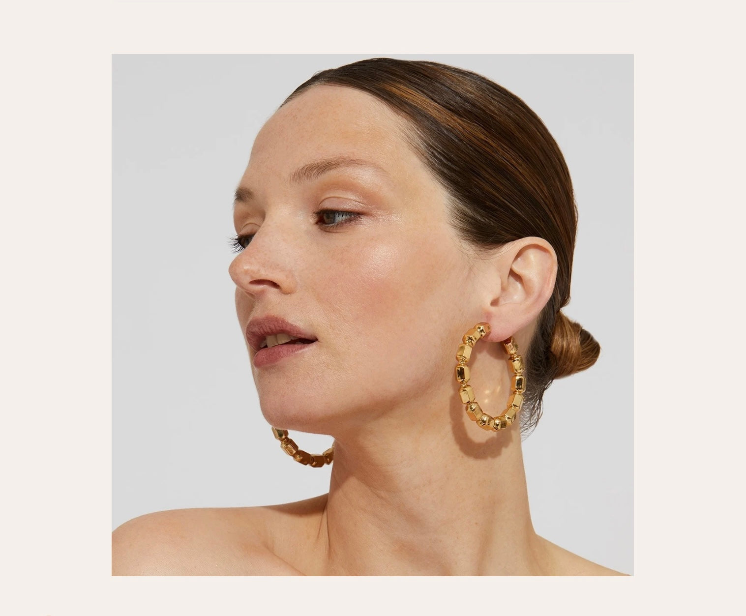 GAS BIJOUX - Boucles d’oreilles Columbus dorées à l’or fin