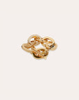 GAS BIJOUX - Bracelet maille FADA STRASS métal doré à l’or fin