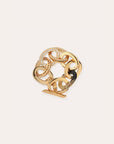 GAS BIJOUX - Bracelet maille FADA STRASS métal doré à l’or fin