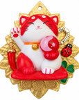AZAFRAN ROSA - EX-VOTO MANEKI NEKO ROUGE - PROTECTION
