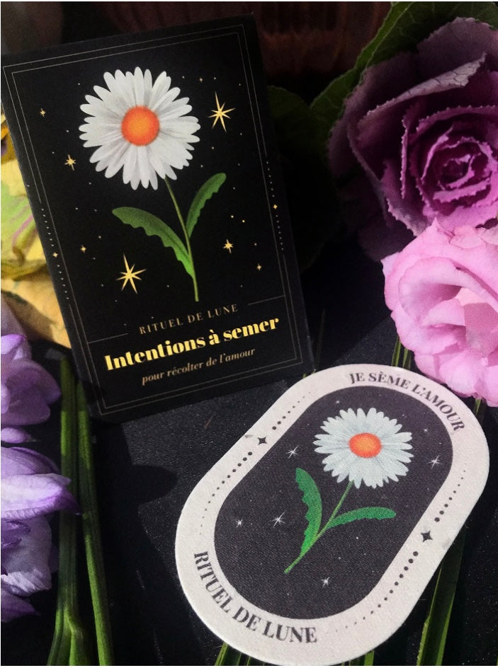RITUEL DE LA LUNE - INTENTIONS À SEMER - Pour récolter de l’amour