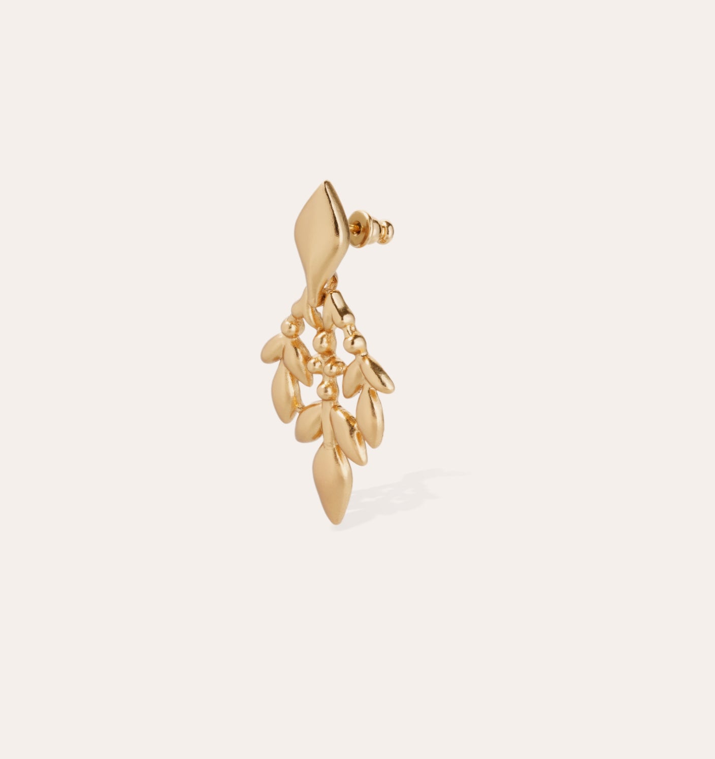 GAS BIJOUX - Boucles d’oreilles OLEA petit modèle dorée à l’or fin