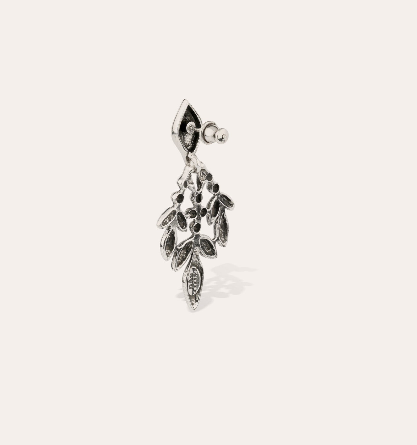 GAS BIJOUX - Boucles OLEA petit modèle argentées