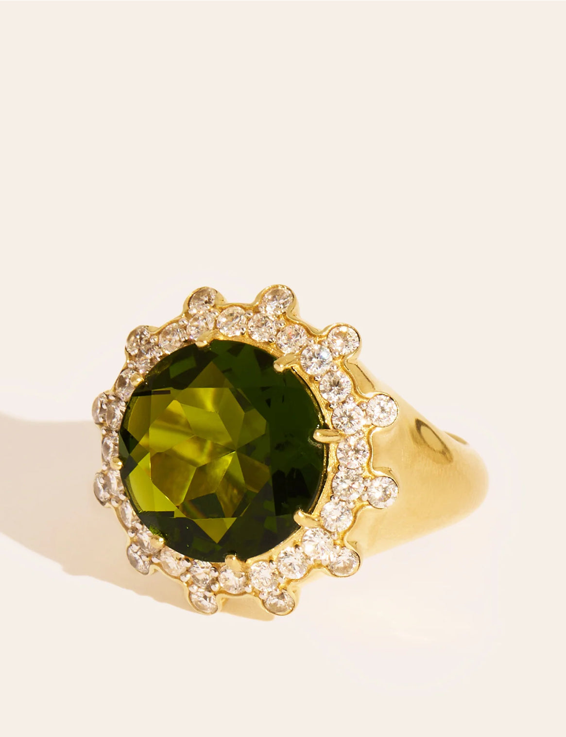 BE MAAD - Bague SOLEIL sauvage - Vert