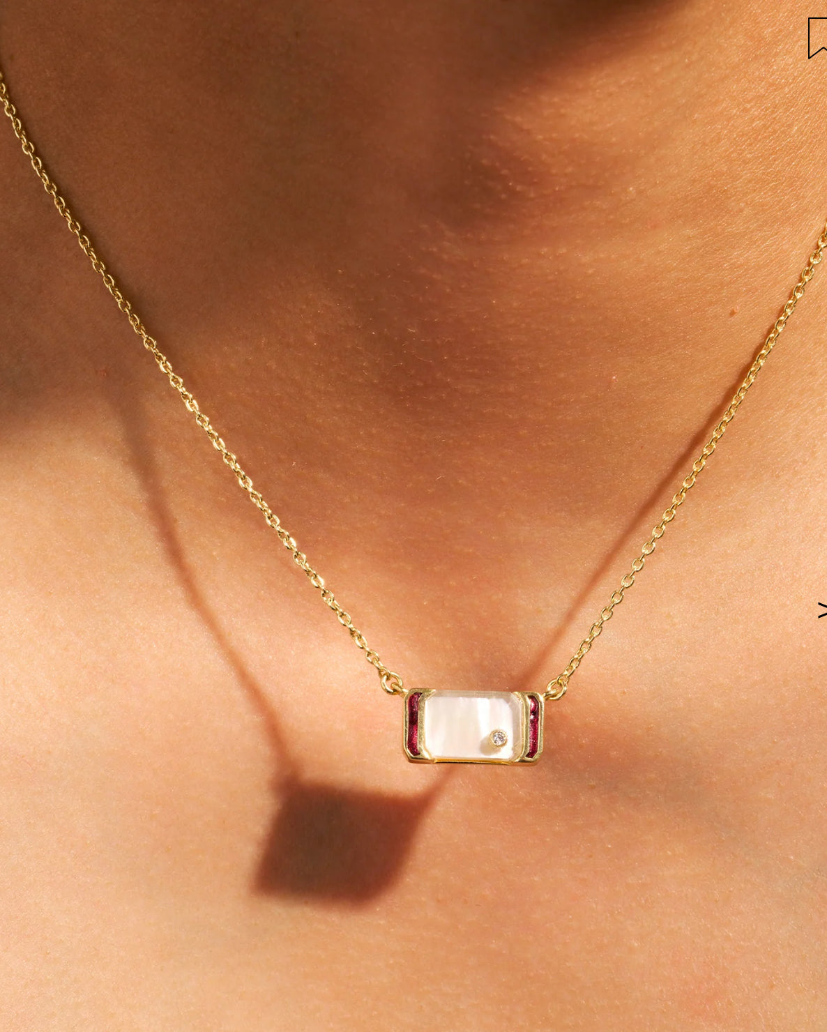 BE MAAD - Collier BERRY nacre