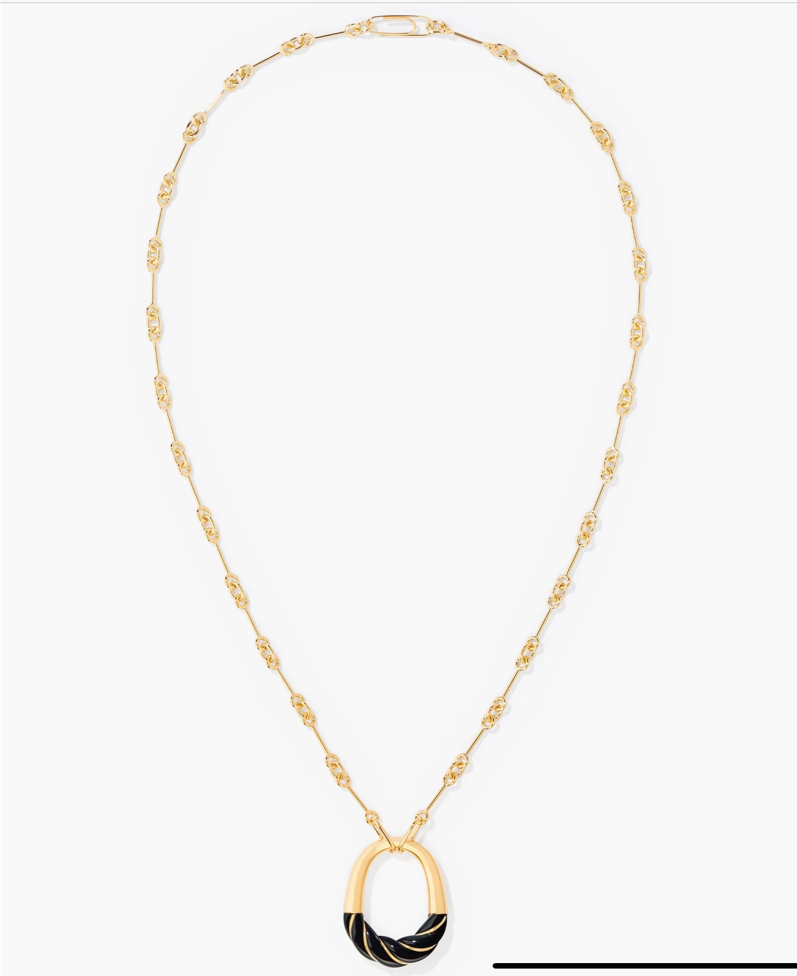 AURELIE BIDERMANN - Sautoir DIANA noir thème CRUISE