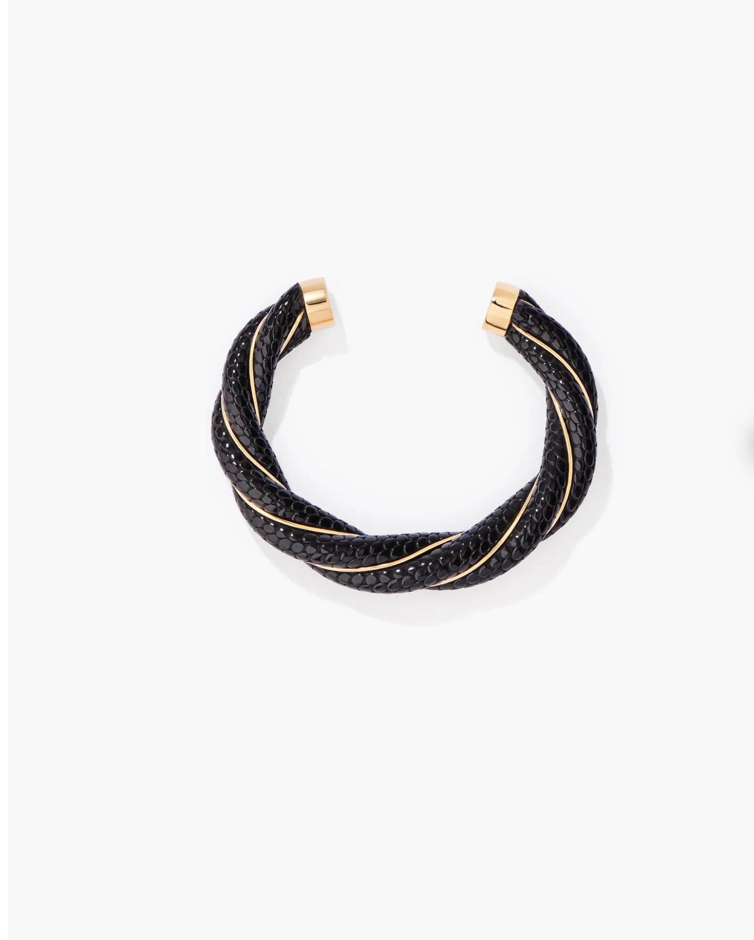 AURELIE BIDERMANN - Jonc DIANA noir serpent - Thème CRUIZE
