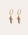 GAS BIJOUX - Boucles d’oreilles TAO CRUZITA dorée à l’or fin - BEST SELLER