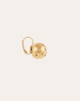 GAS BIJOUX - Boucles d’oreilles COMÈTE cristaux dorés petit modèle dorées à l’or fin