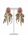 GAS BIJOUX - BOUCLES D'OREILLES BALANDRA CLIPS DORÉES