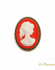LA BELLE OLYMPE - BROCHES POETIQUES HOMMAGE A OLYMPE DE GOUGES