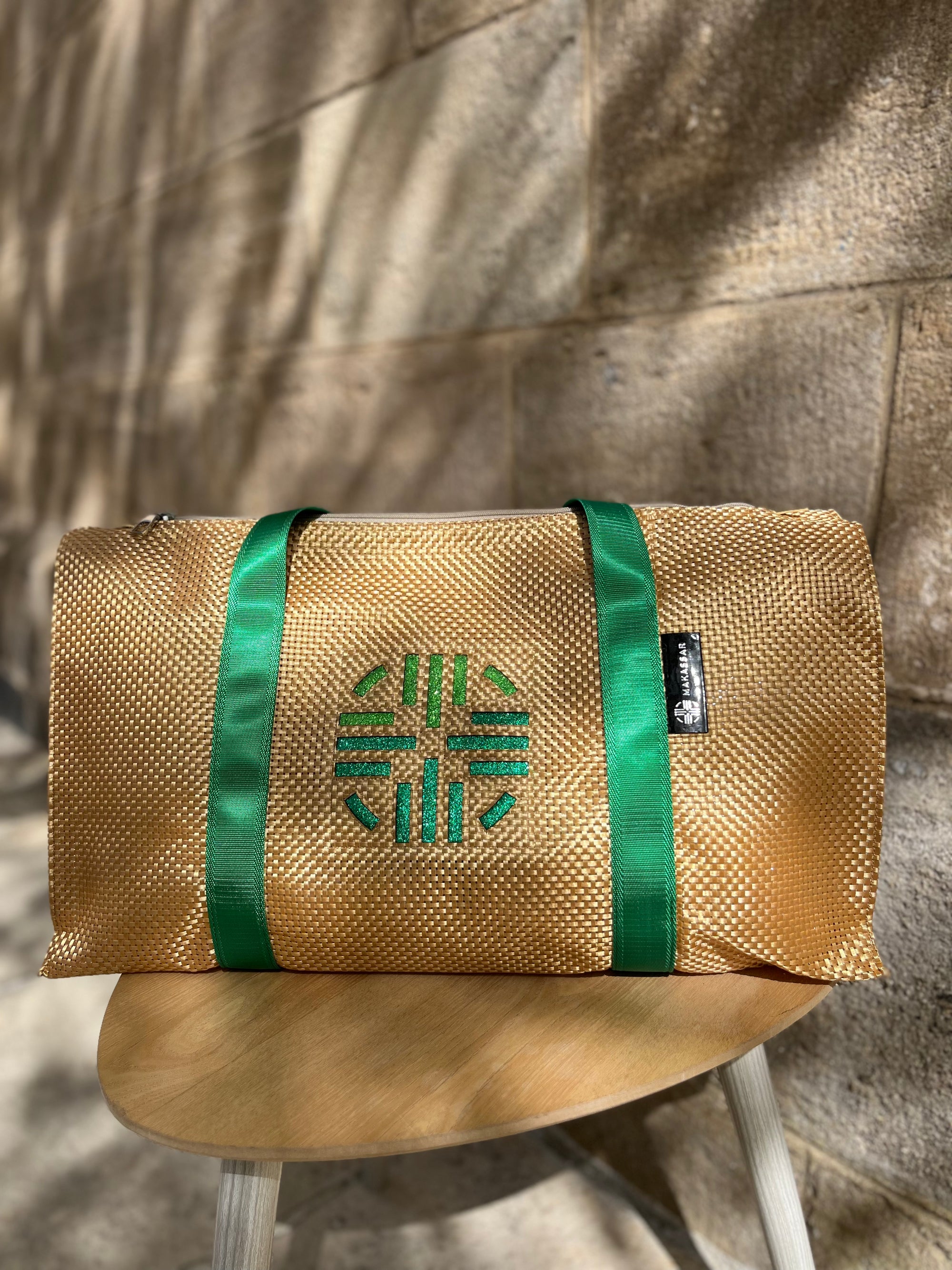 MAKASSAR - WEEKEO MAO GOLD vert glitter