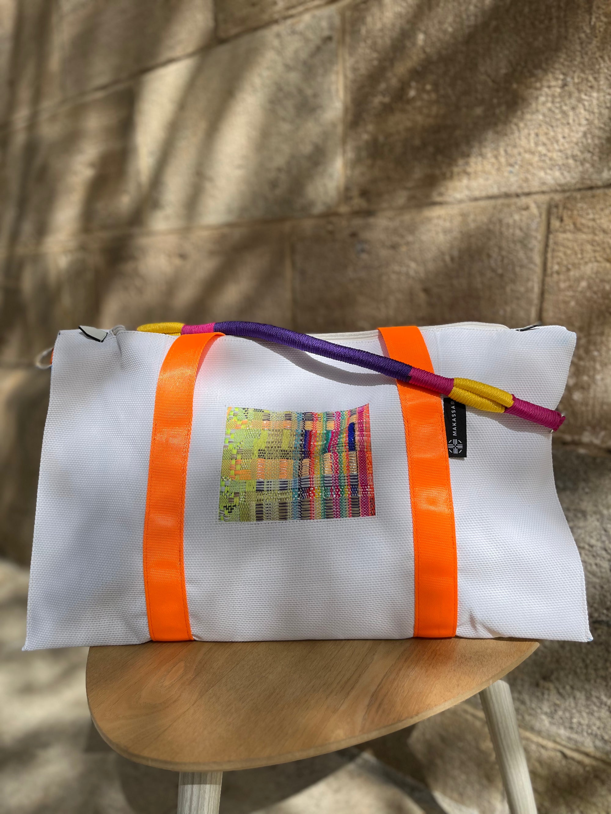 MAKASSAR - WEEKEO Boho Pure White orange
