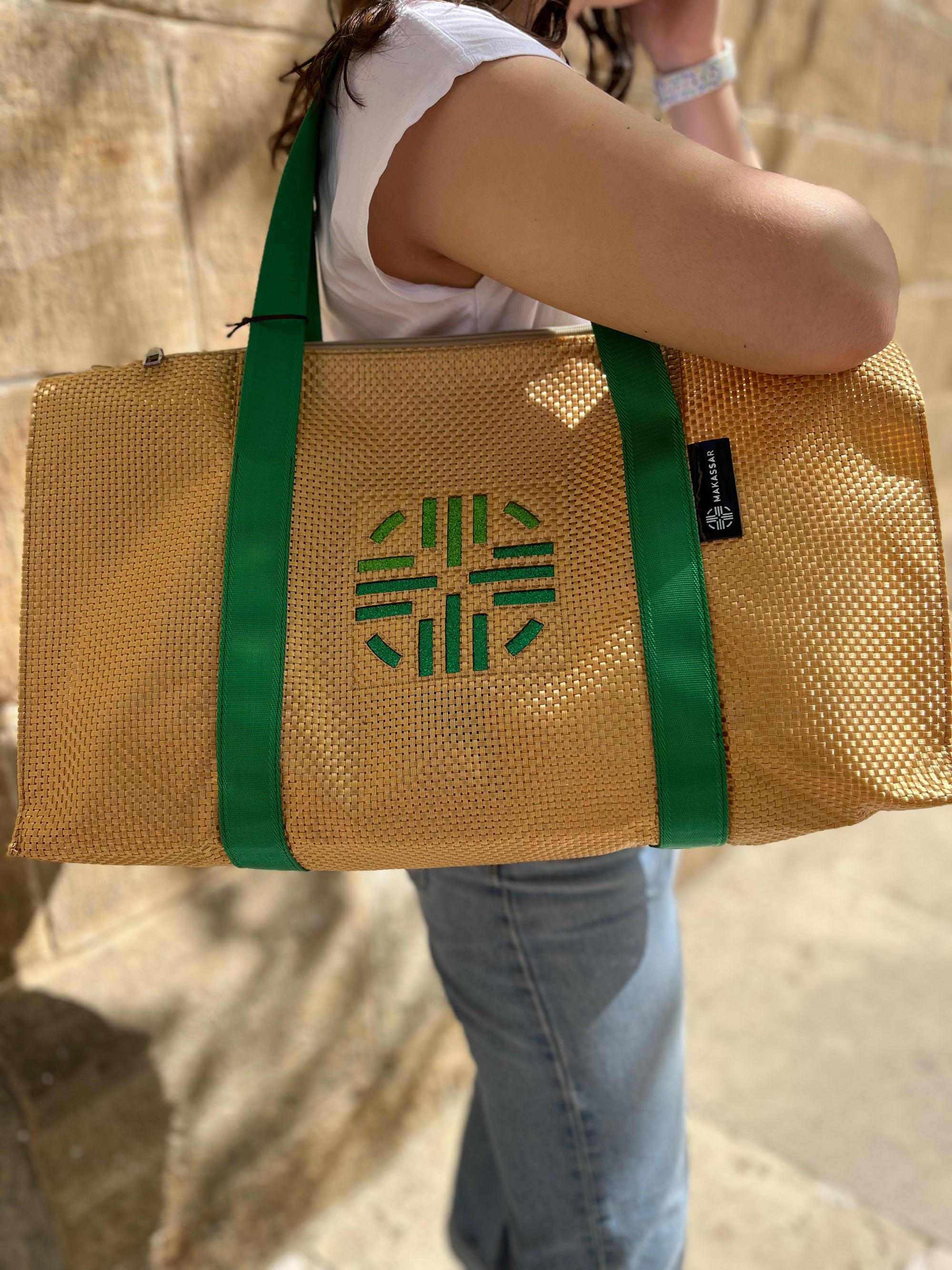 MAKASSAR - WEEKEO MAO GOLD vert glitter