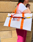 MAKASSAR - WEEKEO Boho Pure White orange