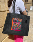 MAKASSAR - CABEO BOHO BLACK bordeaux